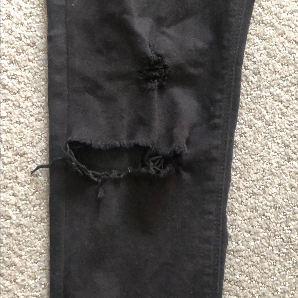 Express jeans distressed jeans leggings mid rise - Picture 6 of 14